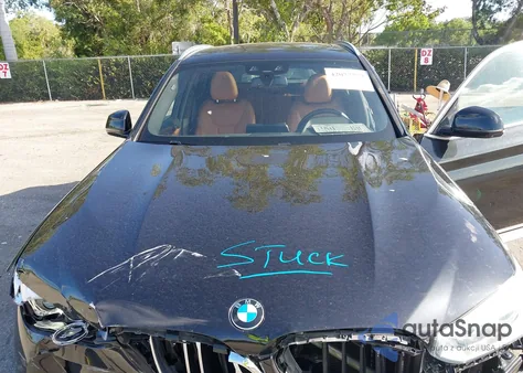 2021 BMW X3 Sdrive30I из США, поврежденный, VIN 5UXTY3C02M9G80084